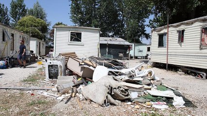 Italienische Behörden räumen Roma-Lager