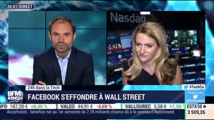 24h dans la Tech: Facebook s'effondre à Wall Street - 26/07