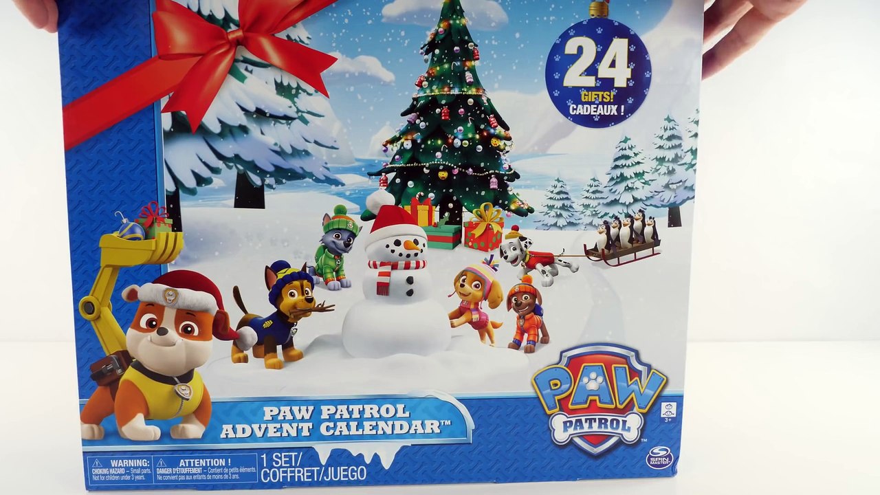 Paw Patrol Advent Calendar Part 1