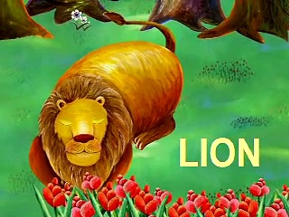 Lion & Ladybug - Lower Case Alphabet l