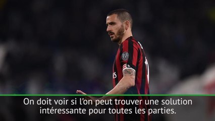 Milan - Leonardo : "Bonucci amerait retourner à la Juve"