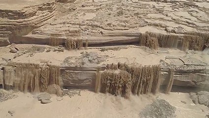 'Chocolate Falls' Come Alive During Arizona Monsoons