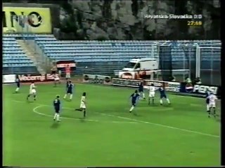 Hrvatska - Slovačka 1_0 [2004] prijateljska sažetak