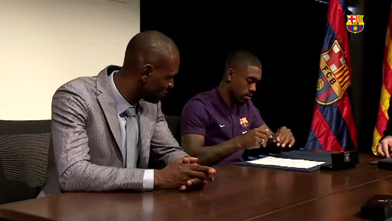 Malcom oficialmente do Barça