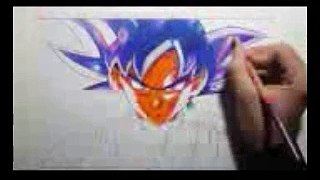 Speed Drawing Goku Black Ultra InstinctHow to draw