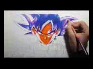 Speed Drawing Goku Black Ultra InstinctHow to draw