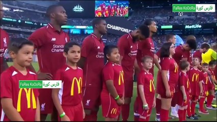ملخص مباراة ليفربول ومانشستر سيتي 2-1 اليوم 26-7-2018 | هدف محمد صلاح | ملخص مباراة ليفربول اليوم