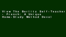 Pdf Berlitz Self Teacher French Full Online Video - 