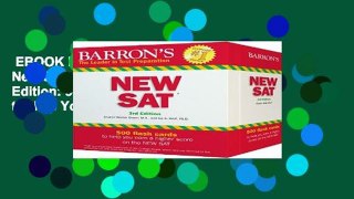 EBOOK Reader Barron s New SAT Flash Cards, 3rd Edition: 500 Flash Cards to Help You Achieve a