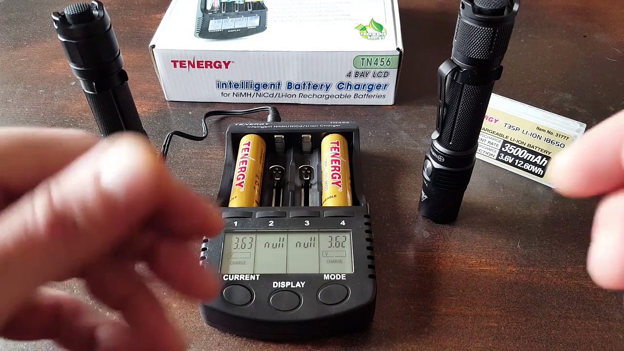 Tenergy Batteries & Charger; What's Powering Your Tactical Flashlight?