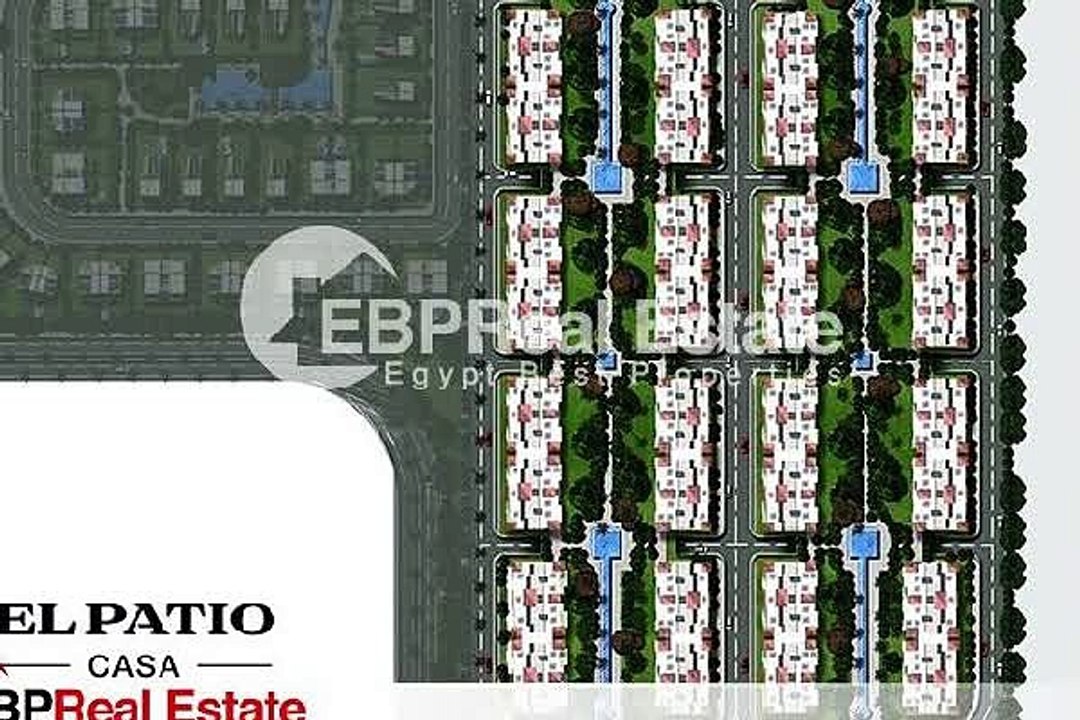 Apartment 165 for sale in al patio casa alshorouk