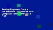 Reading Engines of Growth: The State and Transnational Auto Companies in Brazil D0nwload P-DF