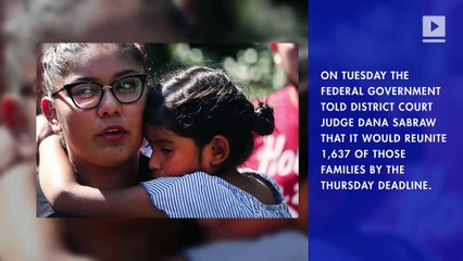 Trump Administration Declares Reunification Deadline Was Met