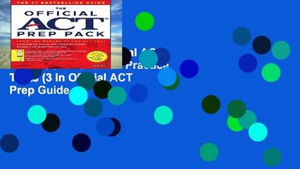 Best seller  The Official ACT Prep Pack with 5 Full Practice Tests (3 in Official ACT Prep Guide