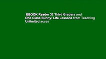 EBOOK Reader 32 Third Graders and One Class Bunny: Life Lessons from Teaching Unlimited acces