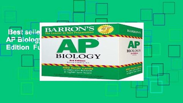 Best seller Barron s AP Biology Flash Cards, 3rd Edition Full