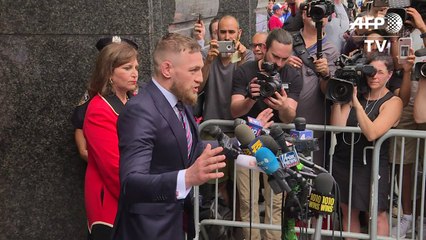 McGregor declara-se culpado e evita prisão