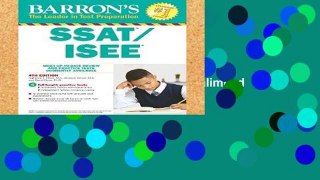 Trial Ebook  Barron s Ssat/Isee, 4th Edition: High School Entrance Examinations Unlimited acces