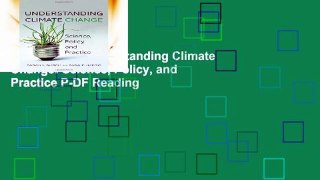 New E-Book Understanding Climate Change: Science, Policy, and Practice P-DF Reading