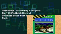 Trial Ebook  Accounting Principles: Bk. 1 (Cliffs Quick Review) Unlimited acces Best Sellers Rank