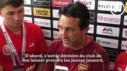 Unai Emery parle du jeune Emile Smith Rowe