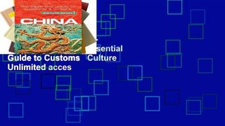 Popular Book  China - Culture Smart! The Essential Guide to Customs   Culture Unlimited acces