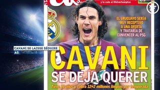 Edinson Cavani ouvre la porte au Real Madrid | Revue de presse