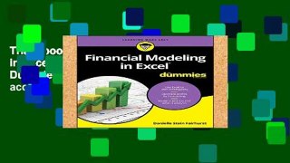 Trial Ebook  Financial Modeling in Excel For Dummies (For Dummies (Lifestyle)) Unlimited acces