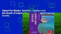 About For Books  Sardinia: Cagliari and the South (Footprint Focus) (Footprint Focus Guide)