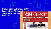 Digital book  Advanced GMAT Quant (Gmat Strategy Guides) Unlimited acces Best Sellers Rank : #5