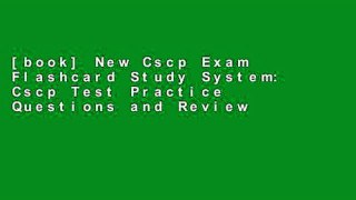 [book] New Cscp Exam Flashcard Study System: Cscp Test Practice Questions and Review for the