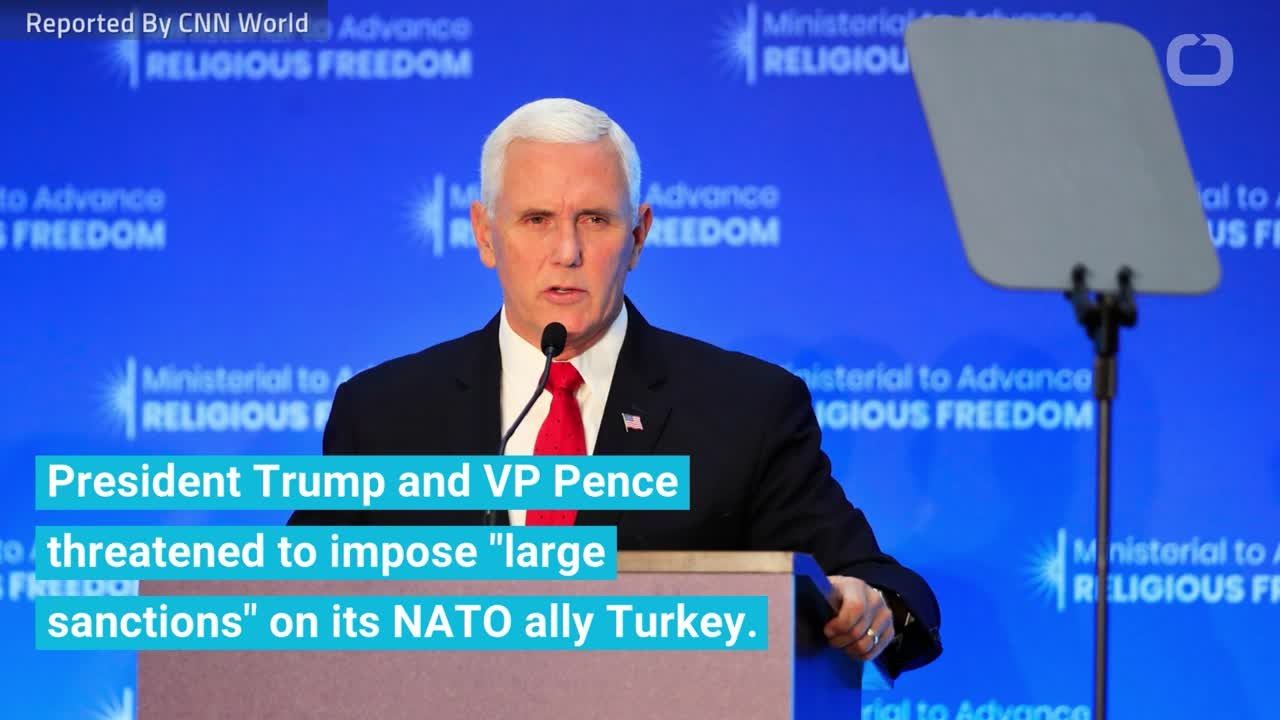 Trump Threatens Sanctions On Turkey If U.S. Pastor Isn't Released