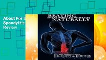 About For Books  Beating Ankylosing Spondylitis Naturally  Review