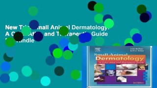 New Trial Small Animal Dermatology: A Color Atlas and Therapeutic Guide For Kindle