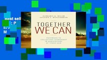 Best seller  Together We Can: Pathways to Collective Leadership in Agriculture at Texas A M