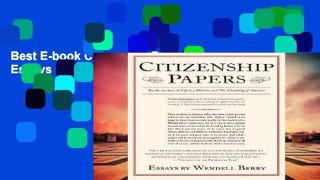 Best E-book Citizenship Papers: Essays For Kindle