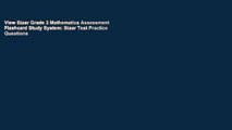 View Staar Grade 3 Mathematics Assessment Flashcard Study System: Staar Test Practice Questions