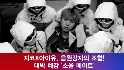 지코X아이유, 음원강자의 조합! 대박 예감 '소울 메이트'