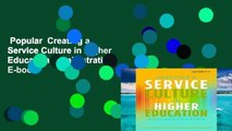 Popular  Creating a Service Culture in Higher Education Administration  E-book