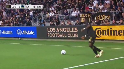 Carlos Vela Goal - Los Angeles FC [1]-0 LA Galaxy - 27.7.2018