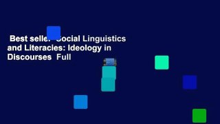 Best seller  Social Linguistics and Literacies: Ideology in Discourses  Full