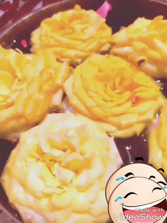 Yellow rose smiling flower