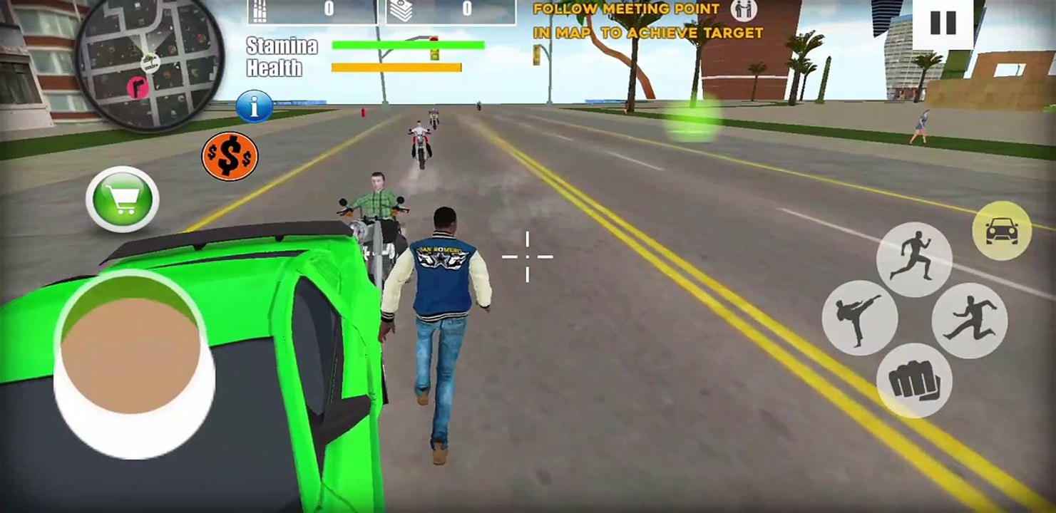 Grand crime auto gangster Andreas City - Android GamePlay FHD