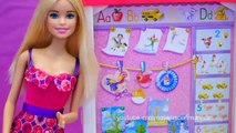 Escuelita de Barbie con Chicas Superpoderosas   Muñecas y juguetes con Andre para niñas y niños