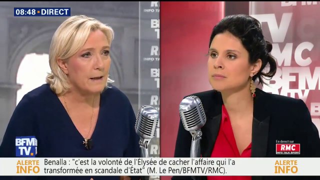 Marine Le Pen votera les motions de censure contre le gouvernement après l'affaire Benalla