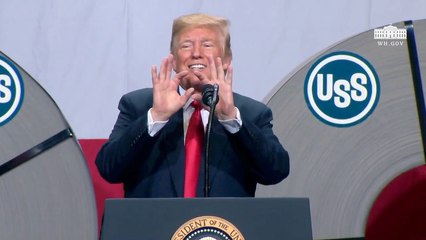 Trump: "America Is Built With Our Two Hands"