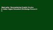 Best seller  Reconsidering English Studies in Indian Higher Education (Routledge Research in