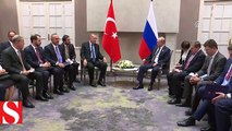 Başkan Erdoğan ve Putin arasında ilginç diyalog