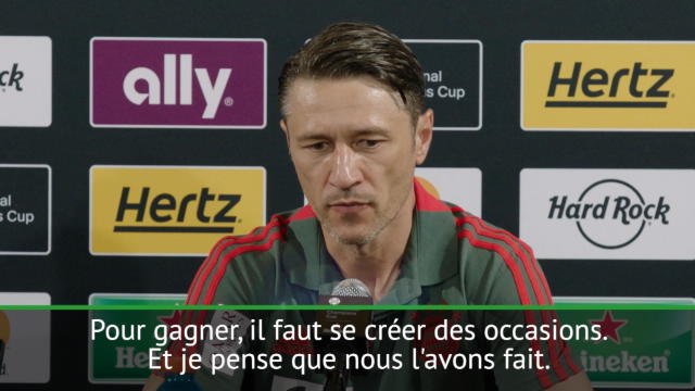 Bayern - Kovac: Nous avons manqué de concentration