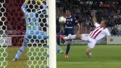 AC Ajaccio - Evian TGFC (2-3) Résumé J5 [2013-2014]